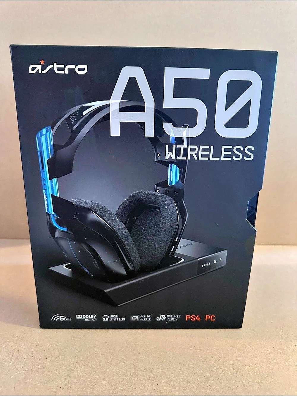 Astro A50 Wireless Over-Ear Headset for PS4 and PC